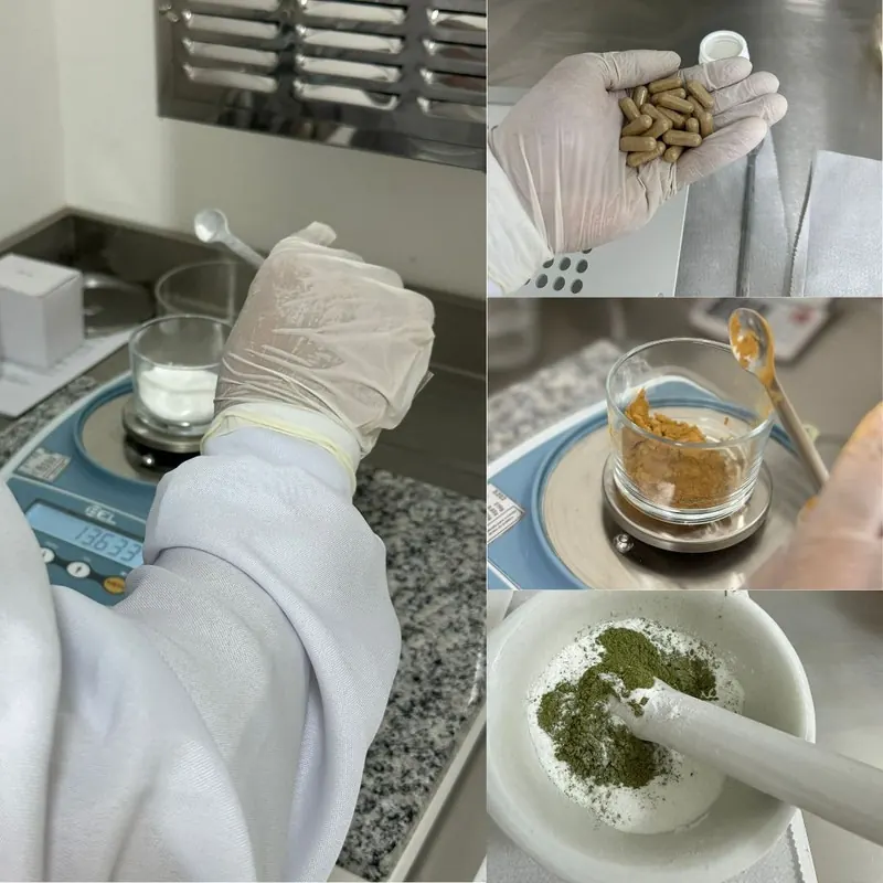 Manipulação em ambiente controlado